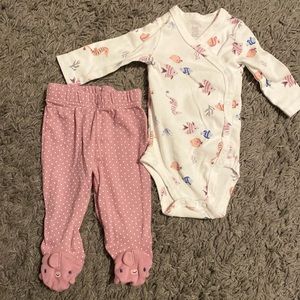Baby girl carters outfit